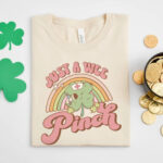 Just a Wee Pinch St Patricks Day T-shirt - Image 3